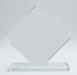 Crystal Glass Trophy Award – Premium Custom Recognition Trophy