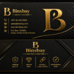 Signature Gold Business Card