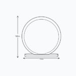Premium Round Crystal Trophy – Custom Optical Crystal Recognition Award - Image 12