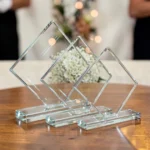 Crystal Glass Trophy Award – Premium Custom Recognition Trophy - Image 2