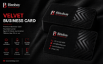 Premium Velvet Business Card
