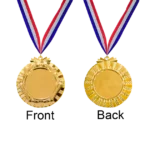 Large Custom Medal with Ribbon – Premium Achievement & Award Medal