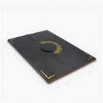 A4 Certificate Folder with Gold Plate – Premium Custom Award Certificate Holder - Image 3