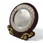 Premium Wooden Leaf Award Trophy with Round Metal Plate & Luxury Wooden Box - Image 4