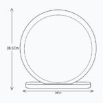 Premium Round Crystal Trophy – Custom Optical Crystal Recognition Award - Image 4
