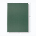 Green Certificate Trophy with Gold Plate – Premium Custom Award Folder - Image 5