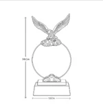Golden Eagle Crystal Trophy with Black Base – Premium Custom Recognition Award - Image 4