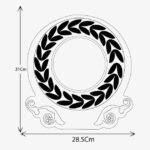 Premium Wooden Leaf Award Trophy with Round Metal Plate & Luxury Wooden Box - Image 6