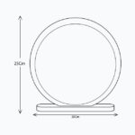 Premium Round Crystal Trophy – Custom Optical Crystal Recognition Award - Image 7