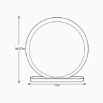 Premium Round Crystal Trophy – Custom Optical Crystal Recognition Award - Image 10