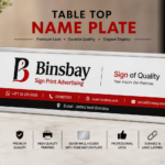 Table Top Signage