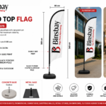 Curve Top Flag