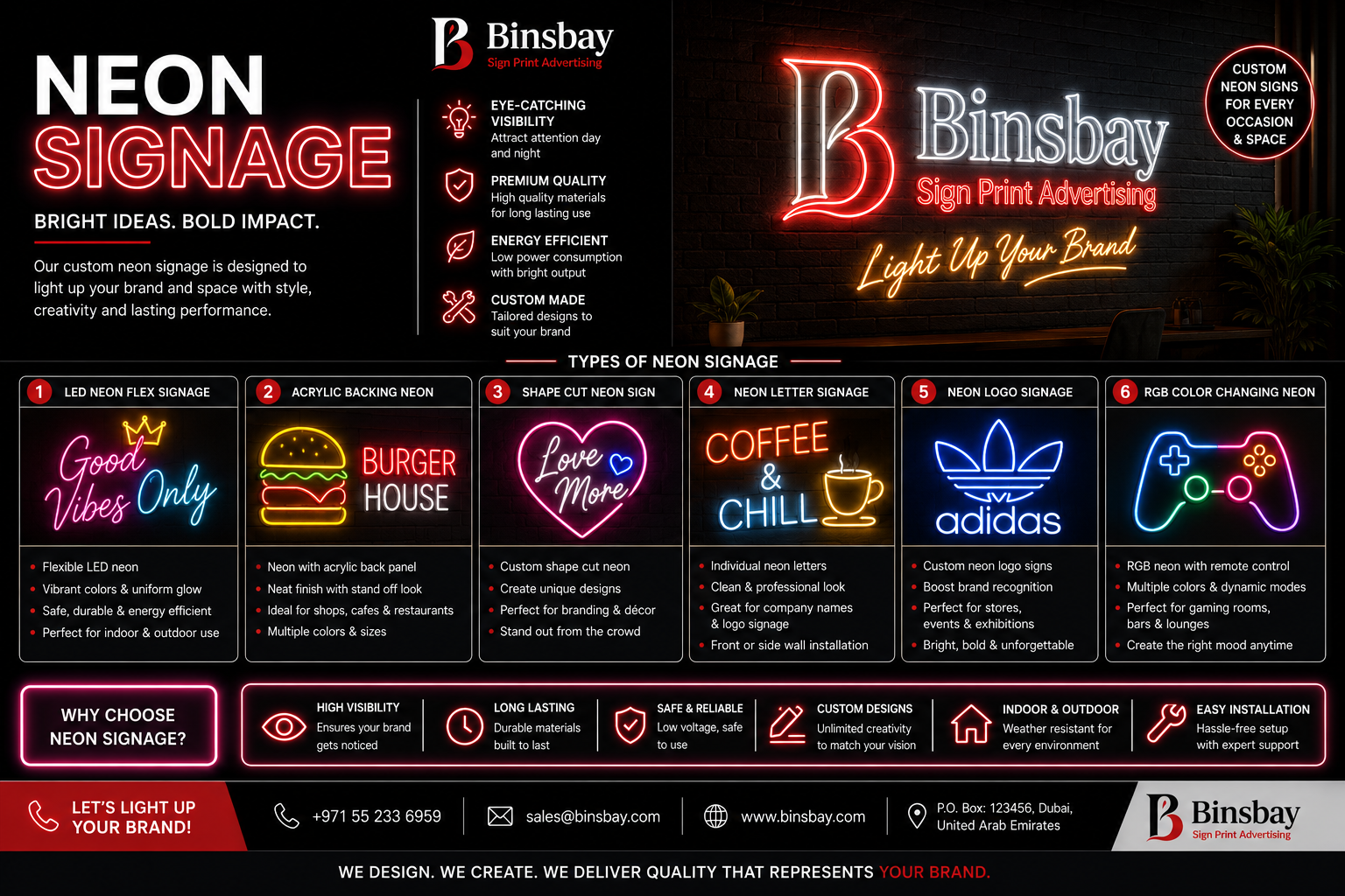 Main Neon Signage - Image 1