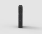 Eco Swirl Recycled Award – Sustainable Black Crystal Recognition Trophy - Image 4