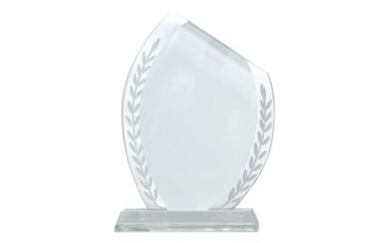 Sublimation Crystal Trophy SJX-09 – Premium Custom Crystal Award