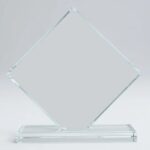 Crystal Glass Trophy Award – Premium Custom Recognition Trophy