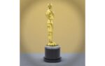 Golden Award Statue – 3D Printed Premium Recognition Trophy - Image 3