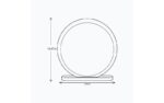 Premium Round Crystal Trophy – Custom Optical Crystal Recognition Award - Image 10