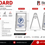 Stainless Steel A-Board