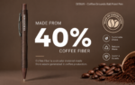 Debar Coffee Grounds Ballpoint Pen – Natural - Image 3