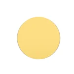 ROUND ALUMINIUM NAME BADGE- GOLD
