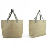 Jute Bag with Striped Handle – Custom Branded Shopping Bag - Image 3
