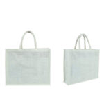 White Laminated Jute Bag – Custom Branded Shopping & Gift Bag - Image 3