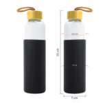 ATM 36 Clear Glass Water Bottle - Image 5