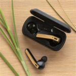 BEBRA - XD Bamboo Free Flow TWS Earbuds in Charging Case - Black - Image 5