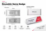 Reusable Insert Name Badges - Image 6
