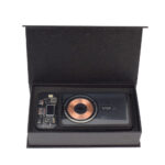 AK 124 TRANSPARENT MAGNETIC WIRELESS LIGHT-UP LOGO POWERBANK FAST CHARGER - Image 6