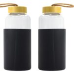 ATM 36 Clear Glass Water Bottle