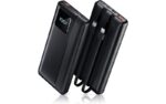 PN A10 FAST CHARGER POWER BANK 10000mAh 22.5W WITH BUILT IN CABLES