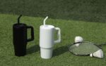 BERN - Recycled Stainless Steel Tumbler with Reusable Straw - Image 3