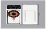 AK 124 TRANSPARENT MAGNETIC WIRELESS LIGHT-UP LOGO POWERBANK FAST CHARGER - Image 5