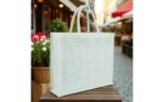 White Laminated Jute Bag – Custom Branded Shopping & Gift Bag