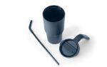 FORZA 360 - Hans Larsen Recycled Stainless Steel/PP Tumbler with 360 Branding - Image 2