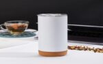 ATM 26 STAINLESS STEEL MUG WITH CORK BOTTOM - Image 2